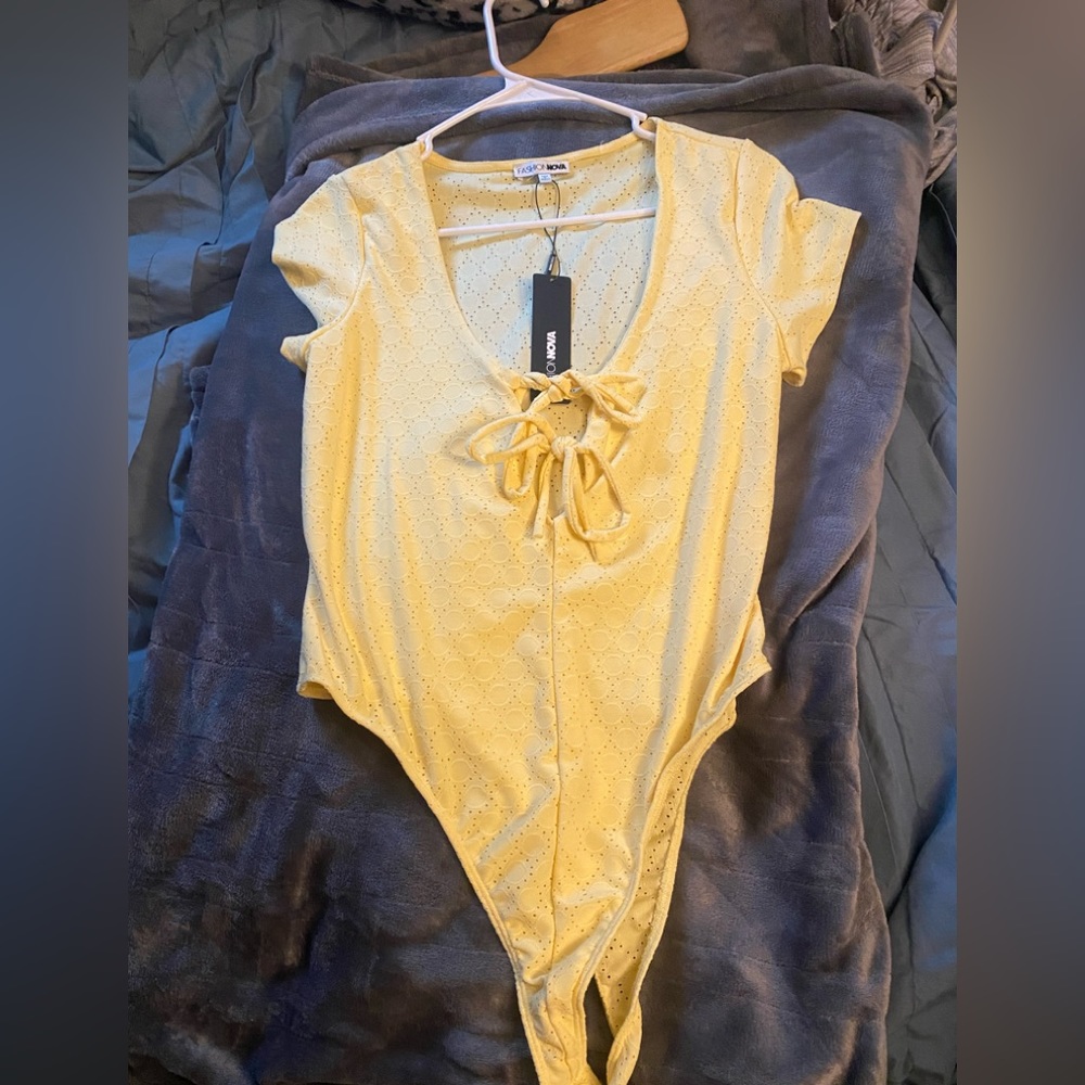 Sweetest Around Eyelet Bodysuit